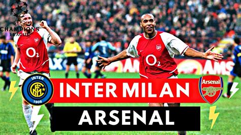 Inter Vs Arsenal 1 5 All Goals Highlights 2003 UEFA Champions