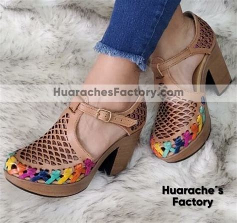 Zs Huarache Mexicano Artesanal Mayoreo Fabrica Para Mujer De