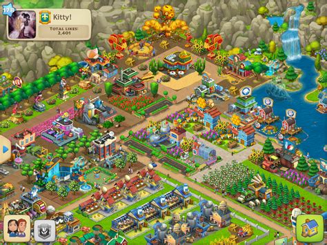 township game layout  farm town