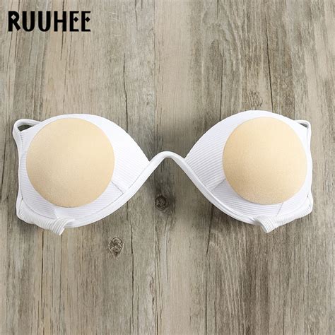 RUUHEE Small Bust Thick Bikini Push Up Padded Swimsuit Swimwear