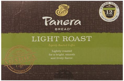 Panera Bread K Cup Single Serve Coffee 12 Count 508oz Box Light Roast