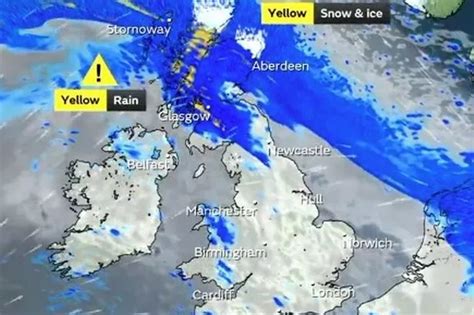 UK Weather Met Office Issues Yellow Warnings For Rain As Five Inches