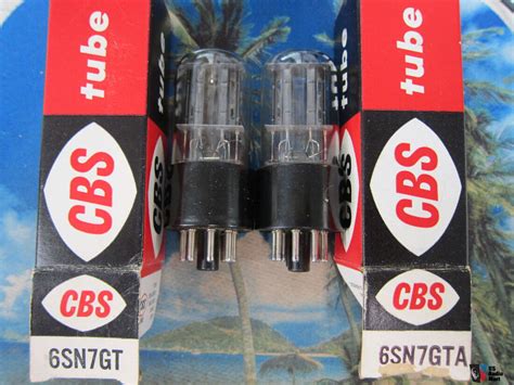 Pr Nos Cbs Hytron Sn Gt Tubes S Black Plates D Getters Boxes