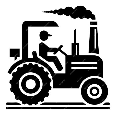 Premium Vector Tractor Icon Logo Vector Design Template