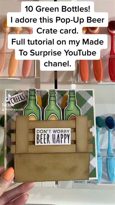 Sam Calcott UK Mixed Up Crafts Instagram Post 10 Green Bottles I