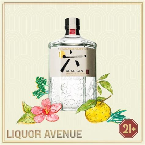 Jual Roku Japanese Gin 700 ML Jakarta Utara Liquor Avenue Tokopedia