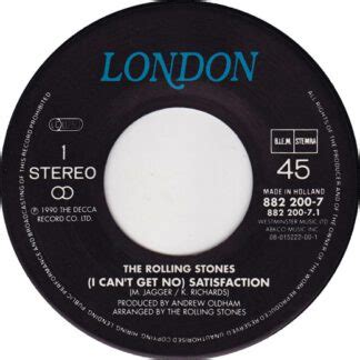 The Rolling Stones I Can T Get No Satisfaction 7 Si NL 1990 Re