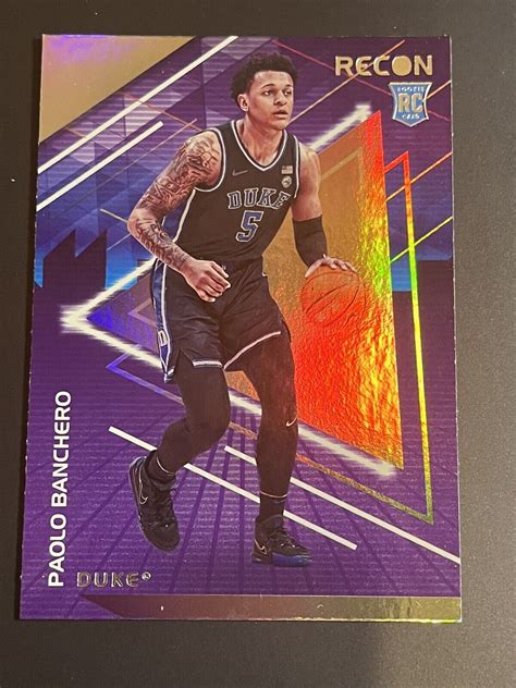 2022 23 Panini Chronicles Draft Picks Recon 2 Paolo Banchero RC