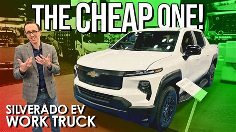 2024 Chevy Silverado Ev Wt Affordable Ev Truck 2023 Work Truck Week Youtube