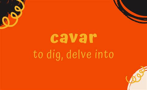 Cavar Conjugation - Spanish Verbs - Habloco