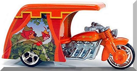 Hot Wheels D Livery Pop Culture Disney Robin Hood Orange Contemporary