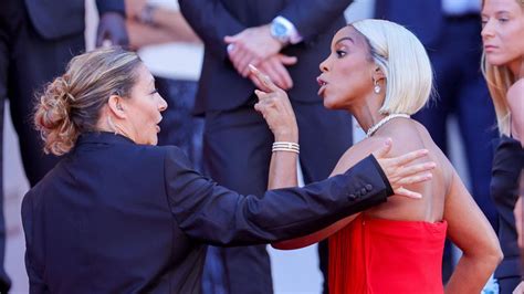 Vip News Kelly Rowland Zofft Sich In Cannes Mit Security Mitarbeiterin