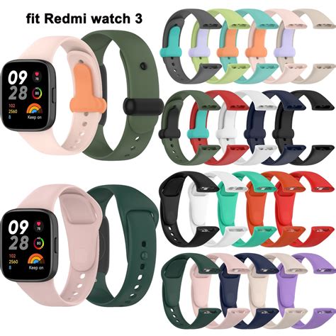 สําหรับ Redmi Watch 3 Active Lite สายนาฬิกาข้อมือ ซิลิโคนนิ่ม อุปกรณ์