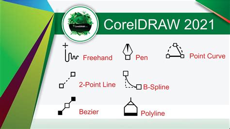 Coreldraw Freehand Pen Point Line Bezier B Spline Polyline