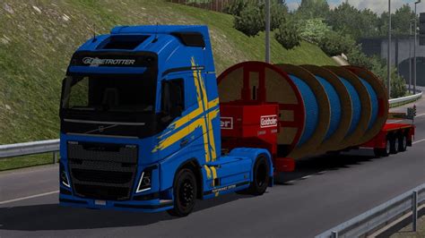 Euro Truck Simulator Big Heavy Pack V Mods Youtube