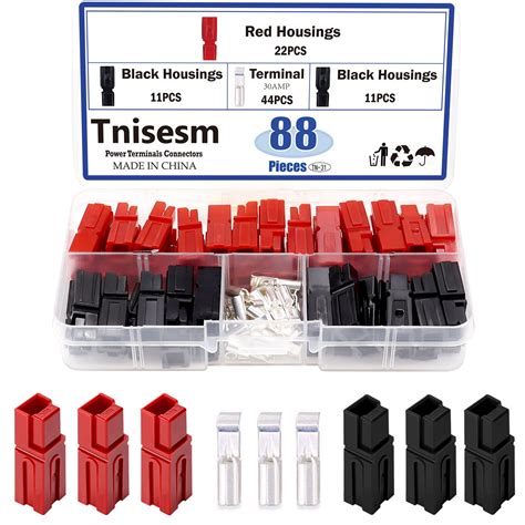 Amazon Tnisesm 22 Pair 30AMP Power Connectors Red Black Quick