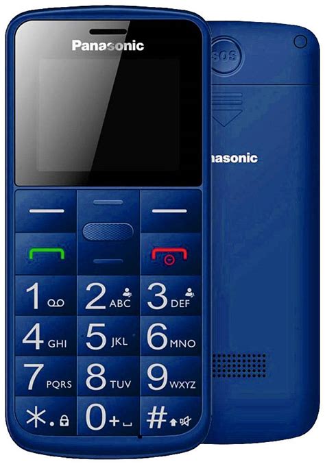 Panasonic Kx Tu Senioren Handy Sos Funktion Blau Kaufen