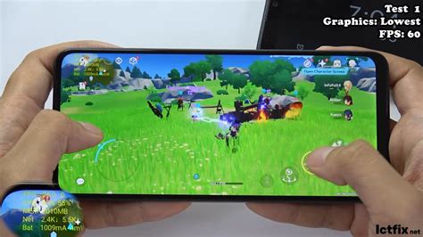 Realme C51 Genshin Impact Gaming Test Unisoc Tiger T612 90Hz Display