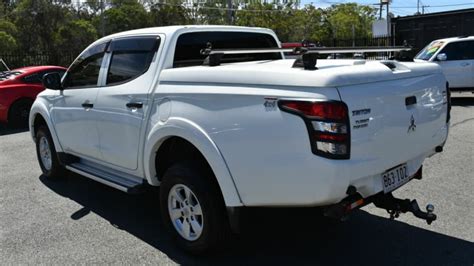 Used White Mitsubishi Triton Glx Utility Dual Cab For Sale In