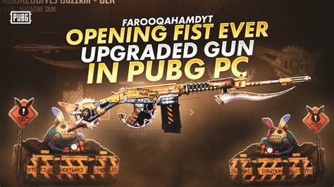 First Ever Upgraded Gun Skin In Pubg Pc 🔥 Pubg Mobile🔥 Youtube