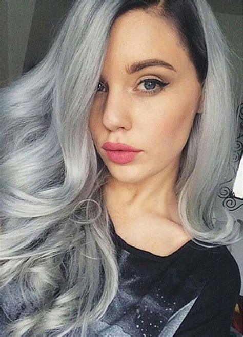 Gray hair color ideas 2019-2020 : Short+Long Hair Tutorial - Page 2 of 3