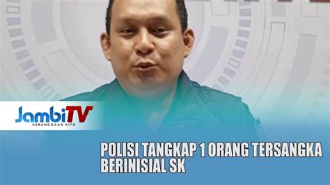 KASUS PENGRUSAKAN KANTOR GUBERNUR POLISI TANGKAP 1 ORANG TERSANGKA