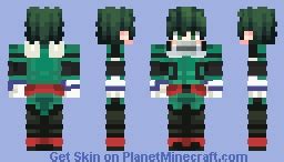 Deku Minecraft Skin