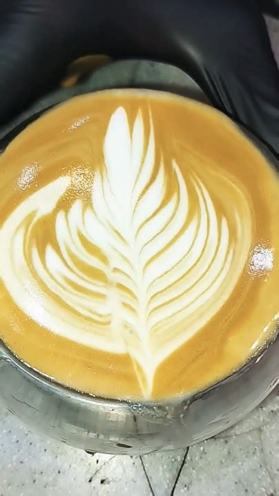 Latte Art For Beginners How To Pour Rosetta Art Latte Art Tutorial 🌹