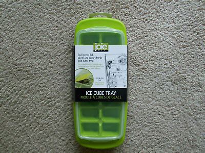 Joie Ice Cube Tray With Spill Proof Lid Brand New Green EBay