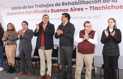 Gobierno De Puebla Inicia Trabajos De Rehabilitaci N De La Carretera