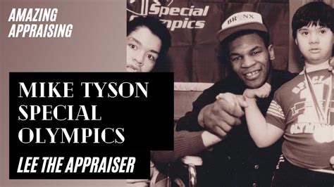 Rare Mike Tyson Photographed At The Special Olympics Apr57 Lee The