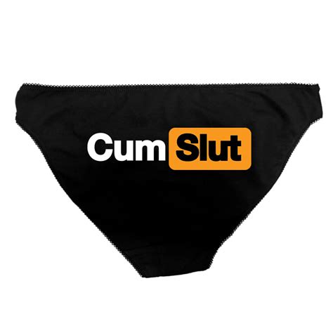 Cum Slut Knickers Pornhub Style Cumslut Porn Hub Panties Etsy Australia