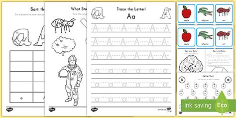 Letter A Worksheets and Activity Pack | Twinkl - Twinkl