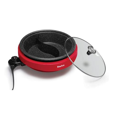 Starfrit Dual Sided Electric Hot Pot Ares Kitchen Baking Supplies