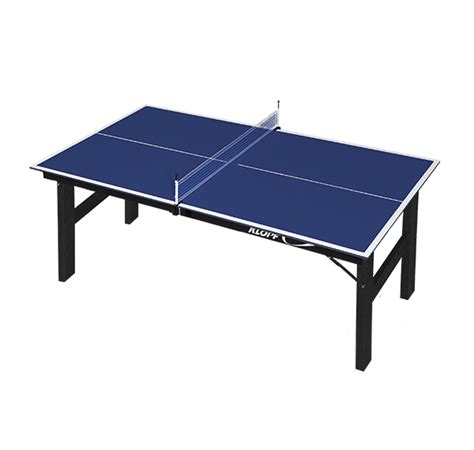 Mini Mesa de Ping Pong em MDP de 12mm Pés de madeira Mercadão Escolar