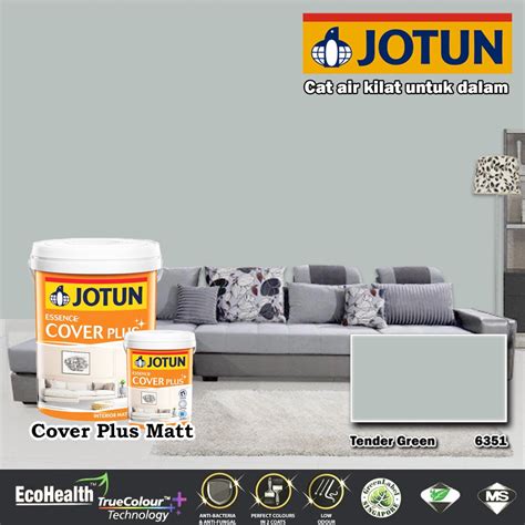 Jotun Essence Cover Plus Interior Matt Liter Soft Mint Tender