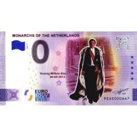 Nizozemska Euro Bankovec Monarchs Of The Netherlands Willem