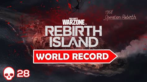 REBIRTH ISLAND SOLO WORLD RECORD 28 KILLS YouTube