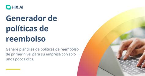 Generador de políticas de reembolso y devolución obtenga plantillas