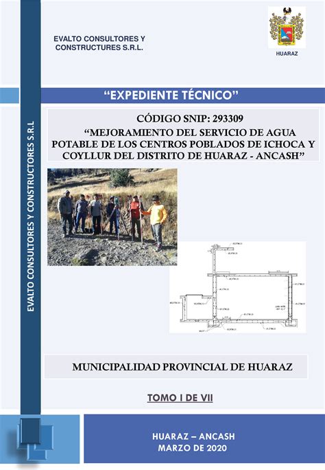 1 Carátula AAAA AAA HUARAZ ANCASH TOMO I DE VII CONSTRUCTURES S