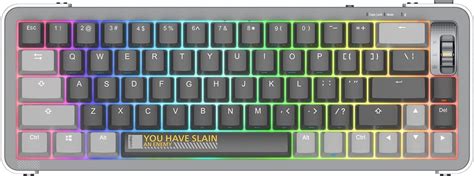 Amazon YUNZII Y68 65 Hot Swappable Wireless Mechanical Keyboard With RGB Backlight Double