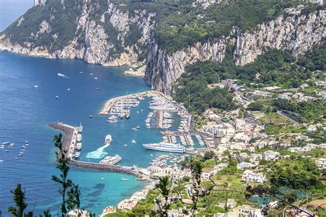 The Isle of Capri in Italy Photograph by R M - Pixels