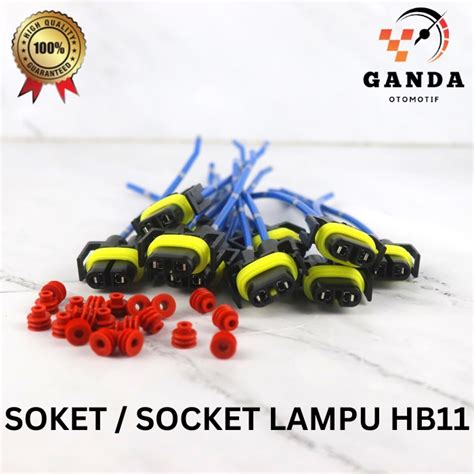 Jual Socket Bohlam H Soket Lampu H Kabel Bintik Shopee Indonesia