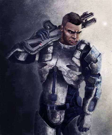 Mass Effect James Vega By Jocker909 On Deviantart