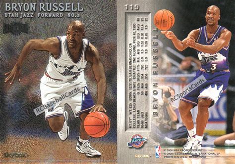 Selling 1997 1999 Utah Jazz Basketball Cards Basketball Cards By