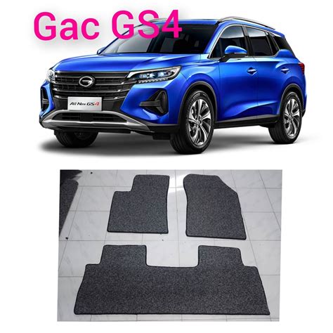 Gac Gs4 Nomad Rubber Car Mat With Piping 1st 2nd Row Gs4 Nomad Custom