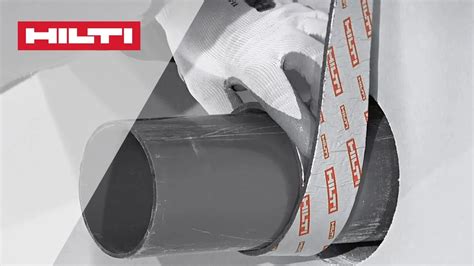 How To Install Hilti Cp S And Cp E Firestop Wrap Di