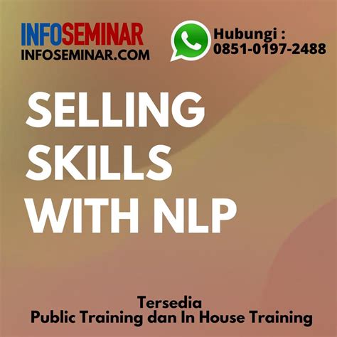 Jadwal Training Selling Skill With Nlp Jadwal Training Sel Flickr