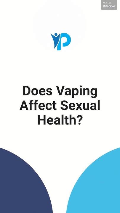 Vaping Might Seem Cool To You 🤠😎 But Is That How Your Body Is Feeling Down There 😬 Aware Sex