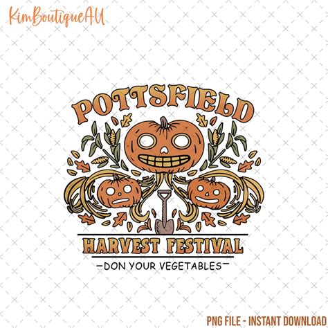 Pottsfield Harvest Festival Png Over The Garden Wall Png Etsy